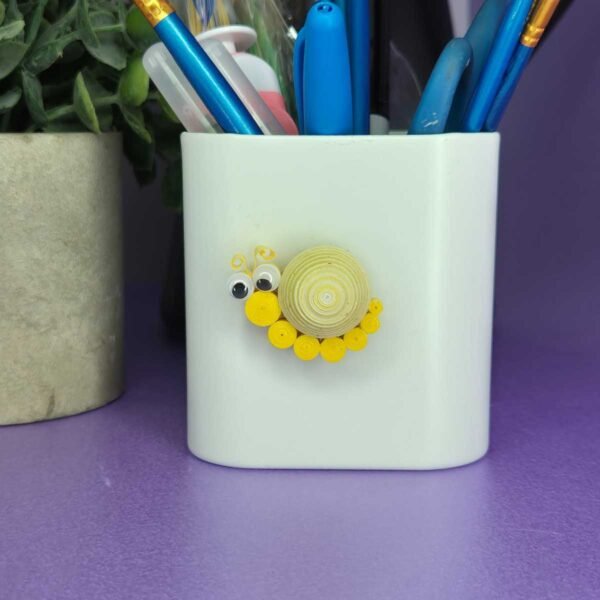 Quilled Yellow Snail Magnet