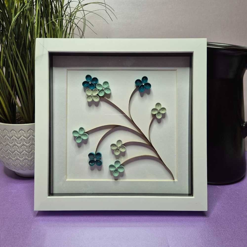 Quilled Green Blossom Picture 01